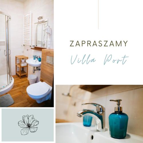 Fürdőszoba, Villa Port in Ilawa