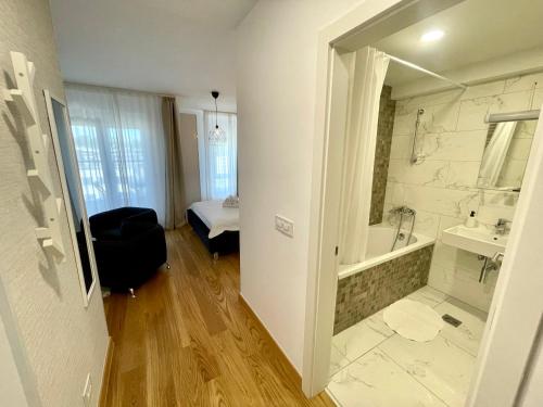 베오그라드 Green - stan na dan studio Novi Beograd, parking 5 evra dan 4성급 싱글룸 전망