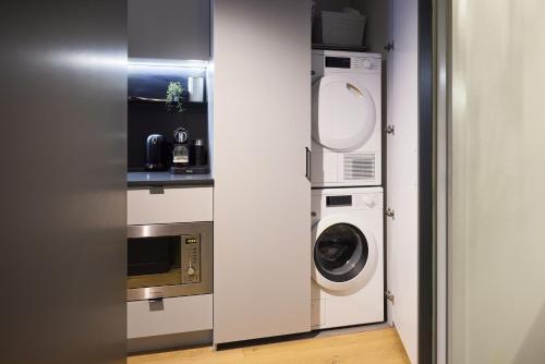 مطبخ, شقة 50 متر مربع من 1 غرفة و1 حمام خاص في East Melbourne (Brewery Lane) in أبوتسفورد