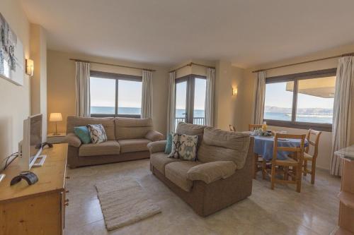 Apartamento con espectaculares vistas al mar