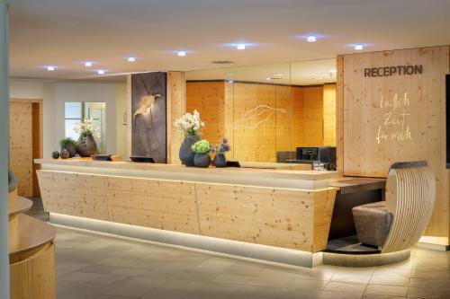 Lobby, Naturhotel Waldklause in Langenfeld