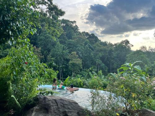 Swimming pool, Silver Hill Ecovillage in Kurunegala Town South