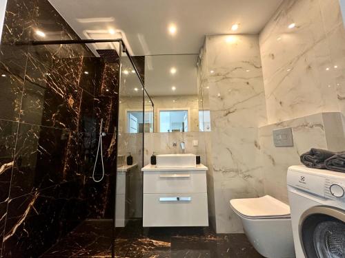 Ванна кімната, SDH 4 Radzymin comfortable apartment near Warsaw in Радзимін
