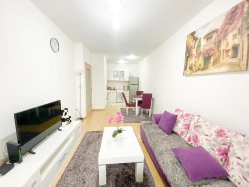 Modern apartment in urban area