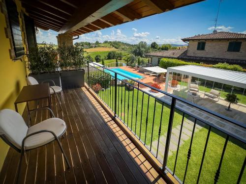 Erkély/terasz, Agriturismo Acetaia Sereni in Marano sul Panaro