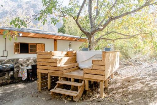 . Cabaña de montaña (jacuzzi exterior)