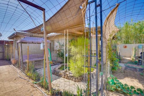 Tucson Rental Home with Zen Garden and Micro-Farm!