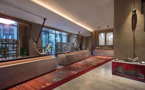 Lobby, Hilton Jiuzhaigou Resort in Jiuzhaigou