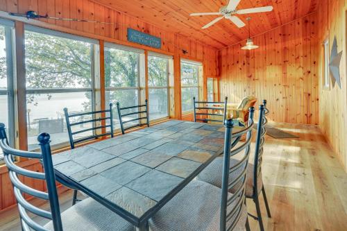 Waterfront Spirit Lake Vacation Rental with Dock!