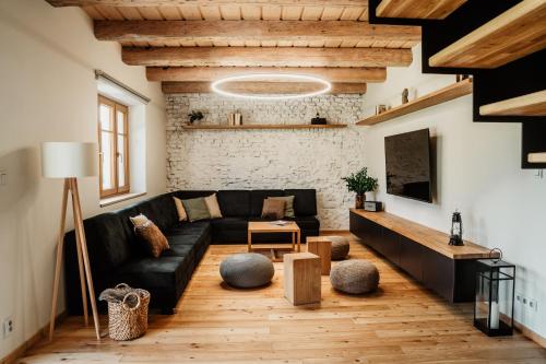 共用Lounge/電視區, Nebesky 81 in 昆奇采波德翁德雷尼克姆