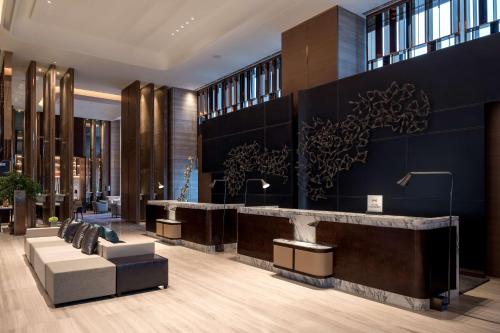 Lobby, Hilton Jinan South Hotel & Residences in Jinan