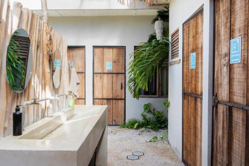 Exterior view, Hostal Dona Lucha in Tulum