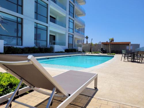 Luxury Beachfront Condo in Rosarito with Pool & Jacuzzi