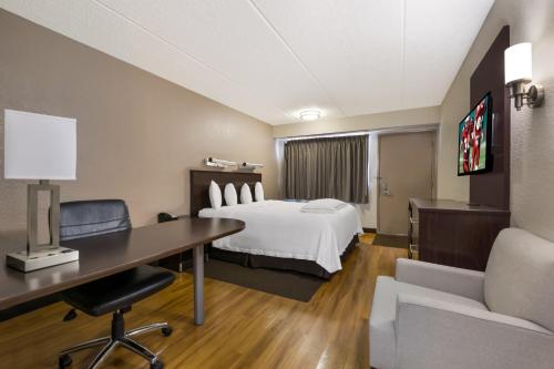 Premium King Room Smoke Free (Upgraded Bedding & Snack)