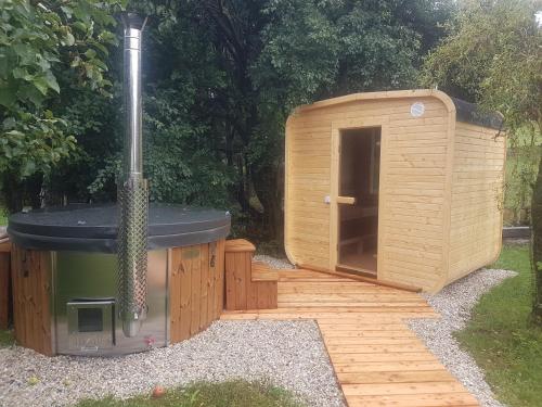 Karstais baseins, Wellness Vejminek na farmě u koní (Wellness Vejminek na farme u koni) in Zduchovice