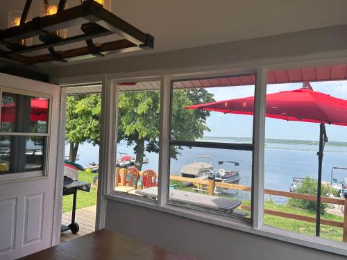Kilátás, Myriad Fins Cottage and Marina in Kawartha Lakes