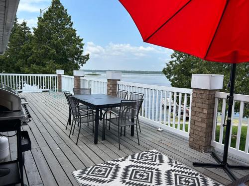Kilátás, Myriad Fins Cottage and Marina in Kawartha Lakes