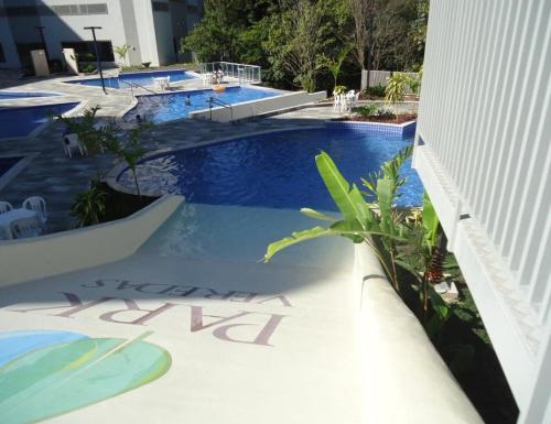 HOTELParque Veredas flat 327 VISTA PARA PISCINA ASCESSO AO RIO AO LADO DO HOT PARK FABULOSO