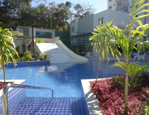 HOTELParque Veredas flat 327 VISTA PARA PISCINA ASCESSO AO RIO AO LADO DO HOT PARK FABULOSO