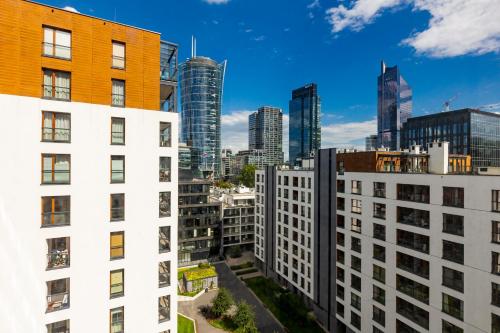 Warsaw City Center Apartment Grzybowska 85 with Parking by Noclegi Renters - image 3