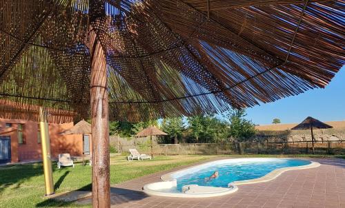Atvērtā tipa vanna, Casa Atenea in Almeida De Sayago