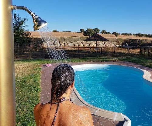 Atvērtā tipa vanna, Casa Atenea in Almeida De Sayago