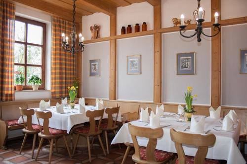 餐廳, Hotel am Regenbogen in 卡姆