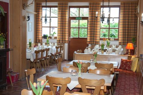 餐廳, Hotel am Regenbogen in 卡姆