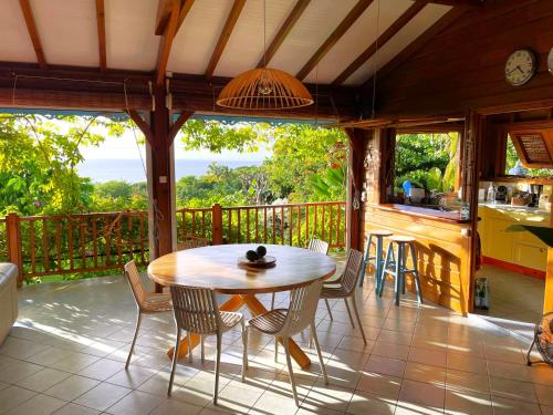 Villa Nature caraïbe lodge, vue mer, piscine privée