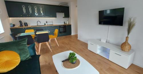 共用Lounge/電視區, Allewidok 2 in 耶萊尼亞古拉市中心