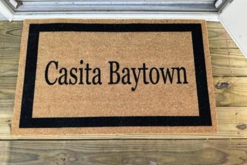 Casita Baytown: Private 2/1 with large deck!