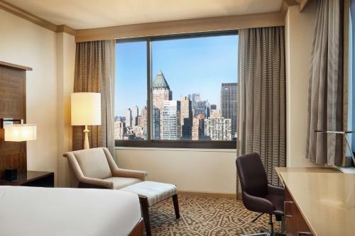 Corner King Room room in Hilton New York Times Square