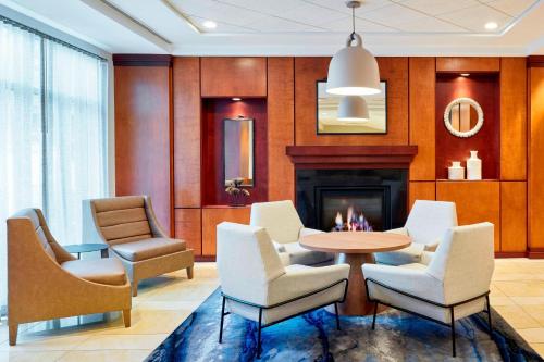 ล็อบบี้, Fairfield by Marriott Inn & Suites Indianapolis Downtown near พิพิธภัณฑ์ประวัติศาสตร์อินเดียนาเมดิคัล