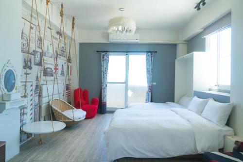 2 double beds, 2 sofa beds