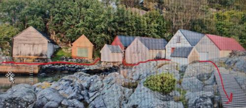 Apkārtne, Exceptional Cottage 2 meters from the sea, possible to rent boat, Bekkjarvik, 60 km from Bergen in Bekkjarvik