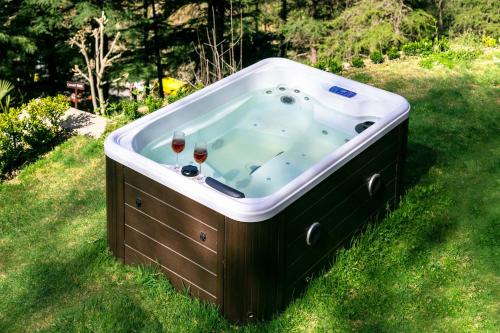 StayVista at Pine Estate with Outdoor Jacuzzi