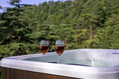 StayVista at Pine Estate with Outdoor Jacuzzi