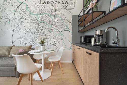köök, Airport Studio Zarembowicza by Noclegi Renters in Zerniki