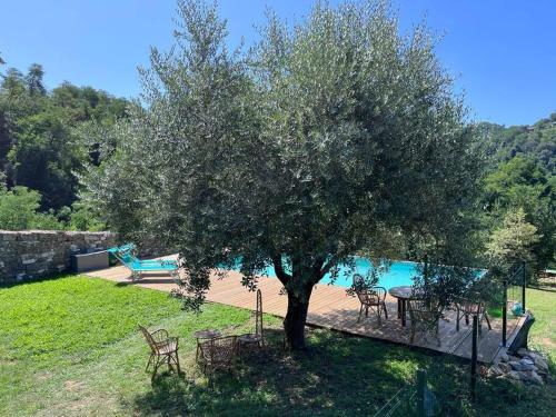 Podere il Giardino - Casa vacanza in casale tipico toscano, con parco e piscina - Lucca