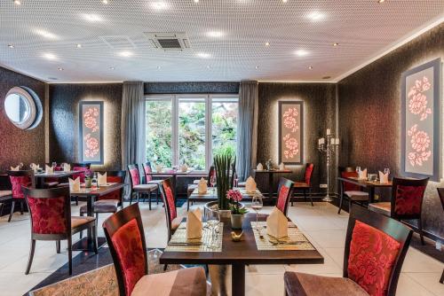 Étterem, Wellness- und Gartenhotel Heusser in Bad Durkheim