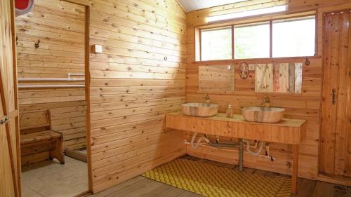 Sauna, Nature Door Resort, Khuvsgul province, Mongolia in Hatgal