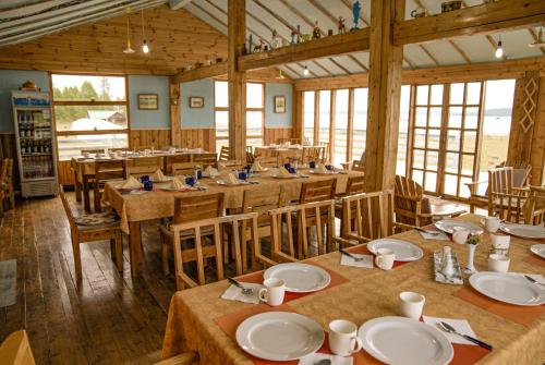 Restaurant, Nature Door Resort, Khuvsgul province, Mongolia in Hatgal