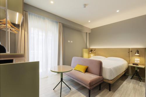 Quarto duplo, superior, varanda