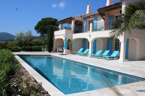 Villa Savoir Vivre with sea view and St. Tropez