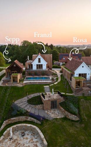  AM WILDBACHBERG - privates Refugium im Schilcherland, mit Infinitiypool, Weinkeller und Privatsauna in 8530 Deutschlandsberg