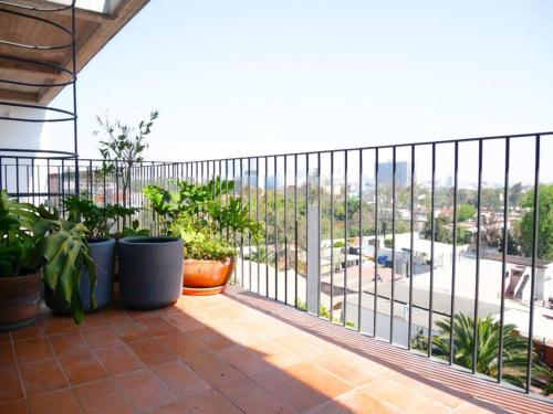 Penthouse with private rooftop in Mexico City