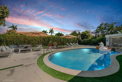 Miami Luxe Paradise - HtdPool, MiniGolf, Playground, BBQ, baby items