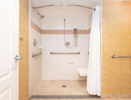 King Suite with Roll-In Shower - Mobility and Hearing Access