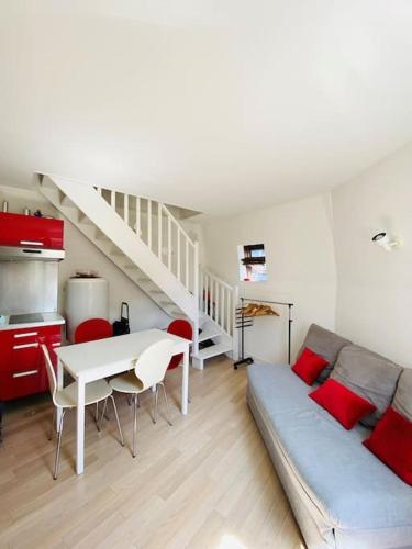 Cosy Duplex Centre Trouville parking gratuit