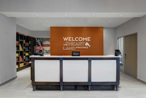 大堂, Hampton Inn & Suites by Hilton Belleville in 貝爾維爾